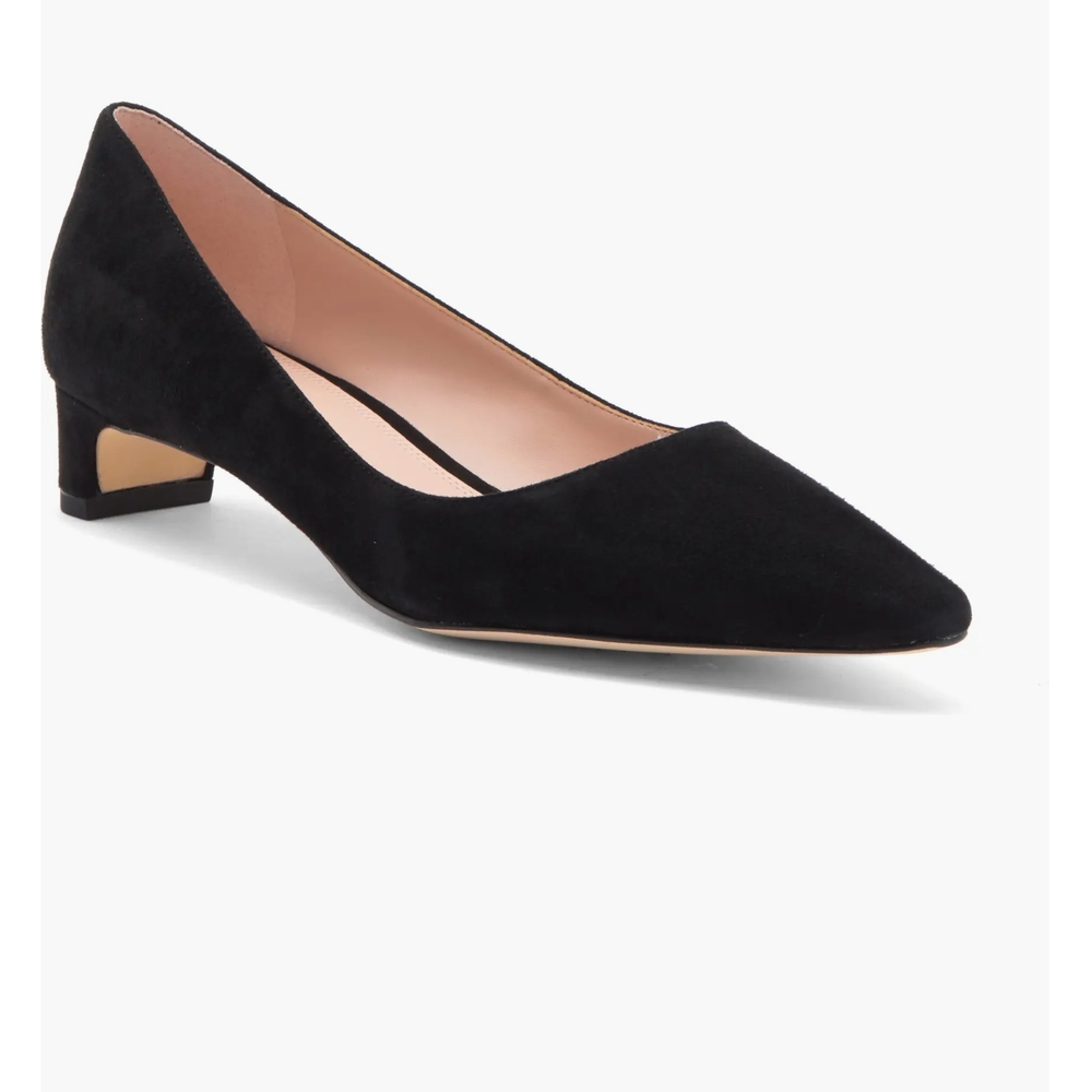 Kate Spade Black Flats Elegant Pointed Toe Design